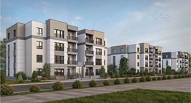 İzmir'de yanan evlerin yerine yeni evlerin inşası başlıyor