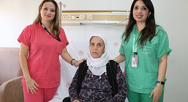 Kalbinin üzerindeki 2 kiloluk kitle ameliyatla çıkarıldı