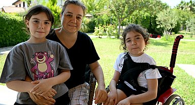 Kampanyası 361 günde tamamlanan SMA'lı Çağla, artık ayakta durabiliyor