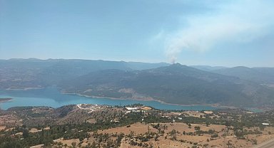 Karaman'da orman yangını