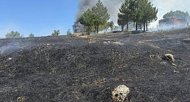 Kastamonu'da orman yangını büyümeden söndürüldü