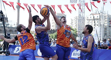 Kayseri'de 3x3 Uluslararası Basketbol Turnuvası başladı
