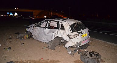 Kazada ölen babaanne, toprağa verildi, torunu yaşam mücadelesi veriyor