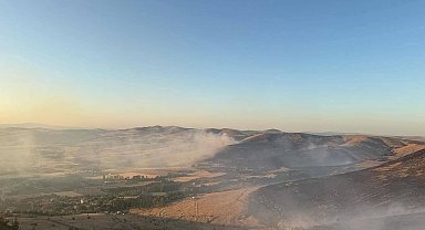 Kırşehir'deki mera yangını kontrol altında