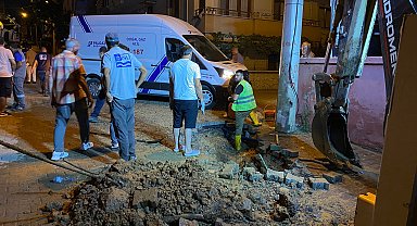 Kocaeli'de altyapı kazısında doğal gaz borusu hasar gördü; mahalleyi koku sardı