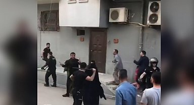 Komşu kavgasına polis, biber gazıyla müdahale etti
