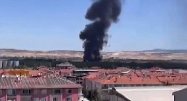 Kütahya'da tugay komutanlığının yemekhanesinde çıkan yangın kontrol altına alındı