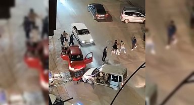 Malatya'da kaza sonrası yaşanan kavgaya biber gazlı müdahale; olay kamerada