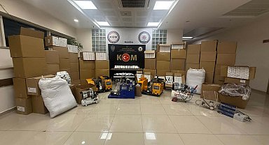 Manisa'da kaçak tütün operasyonu