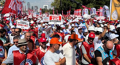 Memur-Sen'den Anadolu Meydanı'nda zam mitingi