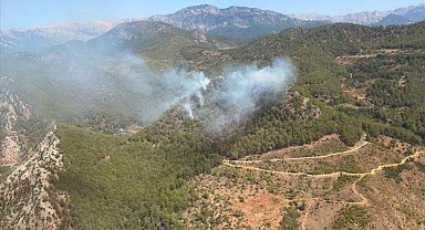 Mersin'de orman yangını