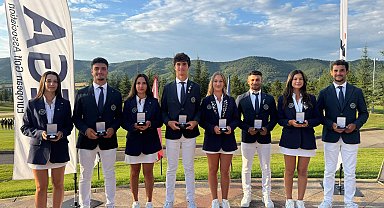 Milli Golfcüler, 'European Men's and Ladies' Team Shield Championship'te derece yaptı