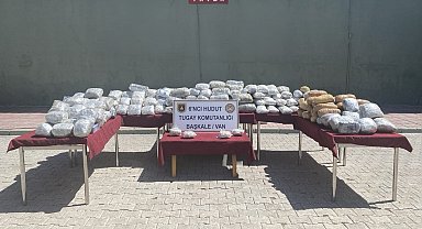 MSB: Van'da 165 kilo uyuşturucu ele geçirildi