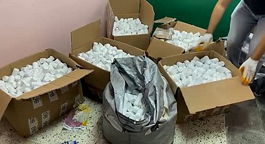 Operasyonda elde edilen görüntüler ile 5 uyuşturucu şüphelisi yakalandı