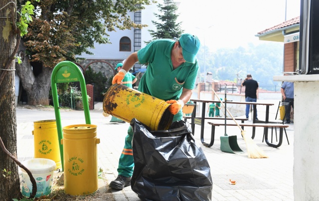 Osmangazi’de Her Gün 270 Kilometre Alan Temizleniyor