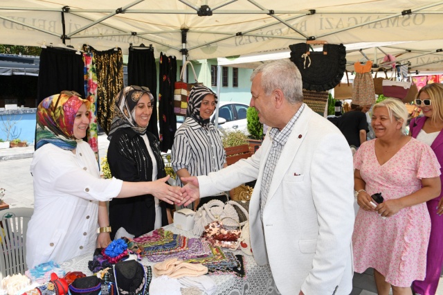 Osmangazi Kadın Girişimciler Sokağı Üçüncü Kez Kapılarını Açtı