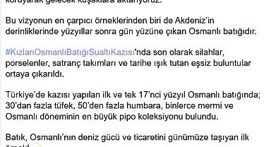 Osmanlı'nın kayıp gemisi Akdeniz'de bulundu