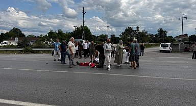 Otomobilin çarptığı yaya öldü