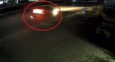 Otomobilin çarptığı yayanın öldüğü kaza kamerada