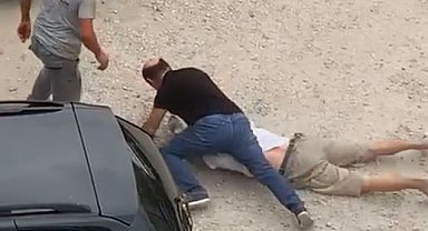 Otopark ücreti tartışmasında müşterisini vurdu; kavga anları kamerada