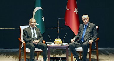 Pakistan Başbakanı Şerif, Cumhurbaşkanı Erdoğan'a minnetlerini sundu