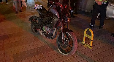 Polisin 'dur' ihtarına uymayan motosikletli, 15 kilometre takip sonucu yakalandı