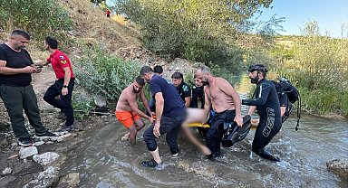 Pülümür Çayı'nda boğuldu