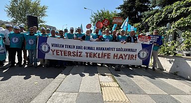 Sağlık-Sen Genel Başkanı Doğan: Biz sadaka değil, hak ettiğimiz ücretleri istiyoruz