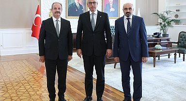 Sağlık-Sen, Sağlık Bakanı Memişoğlu'nu ziyaret etti