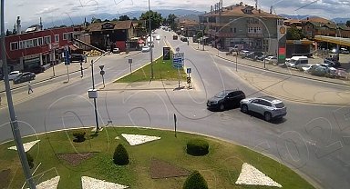 Sakarya'da kazalar kameralara yansıdı