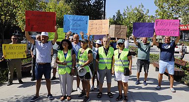 Saros'un Erikli köyü sahilinde kanalizasyon atıklarının denize döküldüğü iddiası