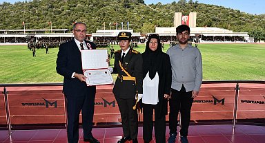 Şehit Ömer Halisdemir'in kızı Elif Nur teğmen oldu