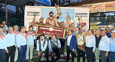 Seki Yağlı Güreşleri'nde Başpehlivan İsmail Koç oldu