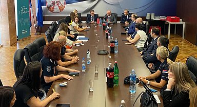 Sırbistanlı polislere Türkçe eğitimi