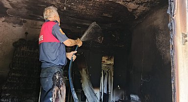 Şırnak'ta ev yangını; 2 yaşındaki çocuk dumandan etkilendi