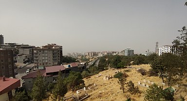Şırnak'ta toz taşınımı