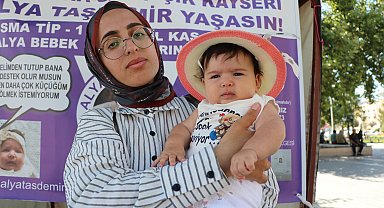 SMA'lı Alya'nın annesi: Bebeğimi yaşatmak istiyorum