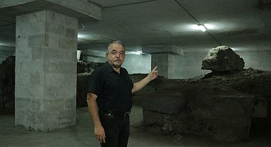 Tarihi kapalı çarşının altındaki medresenin kalıntılarının turizme kazandırılması talebi