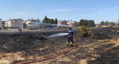 Tekirdağ'da ot yangınları söndürüldü