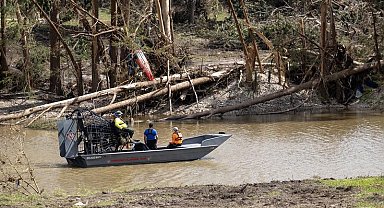 Texas'taki sel, 110 milyon yıllık dinozor izlerini ortaya çıkardı