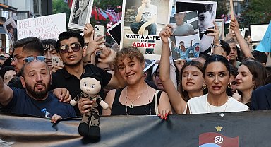 Trabzon'da Mattia Ahmet Minguzzi için yürüdüler