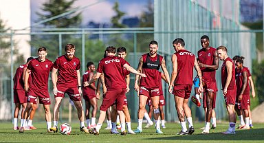 Trabzonspor'da Kasımpaşa mesaisi sürüyor