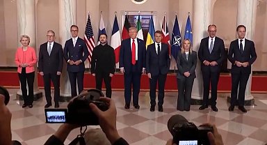 Trump, Zelenskiy ve AB liderleri Beyaz Saray'da bir araya geldi