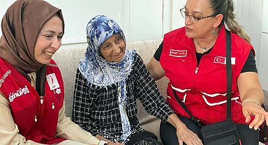 Türk Kızılay'dan yalnız yaşayan yaşlılara destek