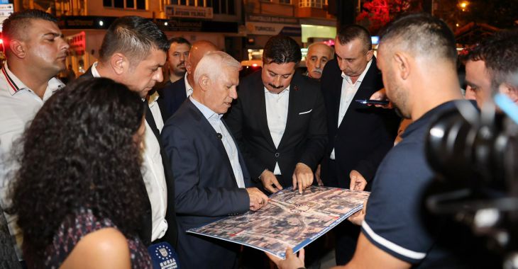 Yenişehir'in kalbi yenileniyor