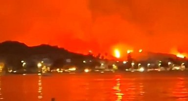 Yunanistan'da orman yangınları devam ediyor