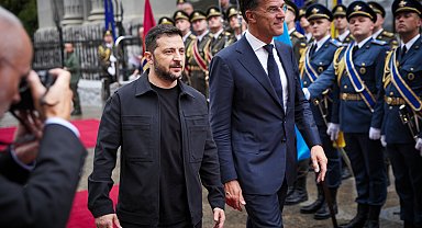 Zelenskiy ile NATO Genel Sekreteri Rutte, Ukrayna'da bir araya geldi