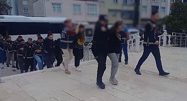 10 ilde suç örgütüne yönelik operasyonda 16 tutuklama