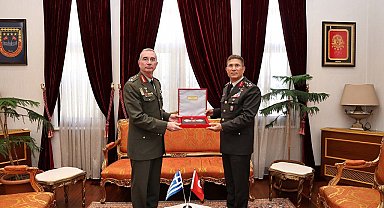1'inci Ordu Komutanı Orgeneral Ersay, Yunan mevkidaşı Papastathopoulos ile görüştü