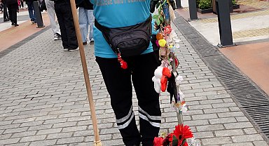 'Maraş'ın Gülü'nden faraşla renkli dokunuş